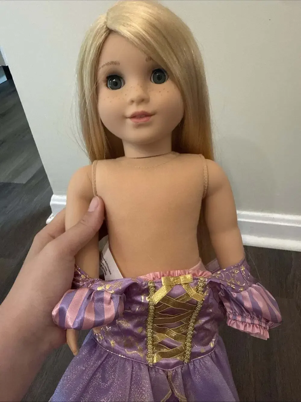 American Girl Doll Disney Princess Rapunzel Play Line 18